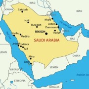 Map of Saudi Arabia