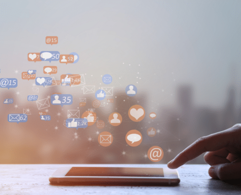 social media job search