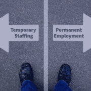 Choosing between temporary staffing and permanent employment